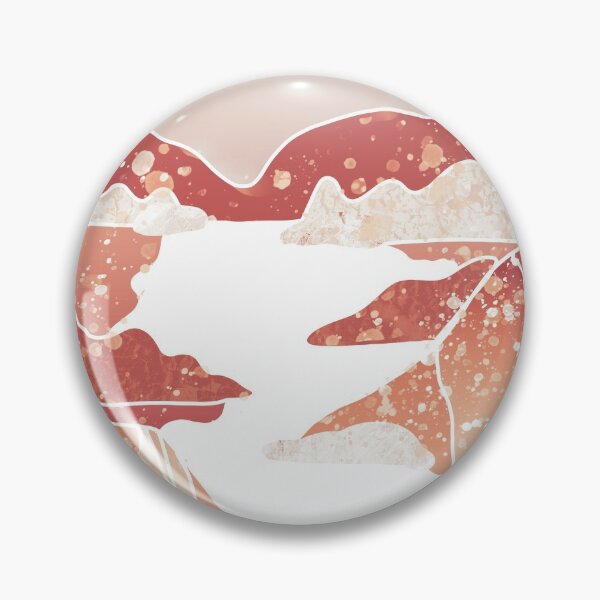 Item preview, Orange mountain landscape designed and sold by Catherine  Milchard.