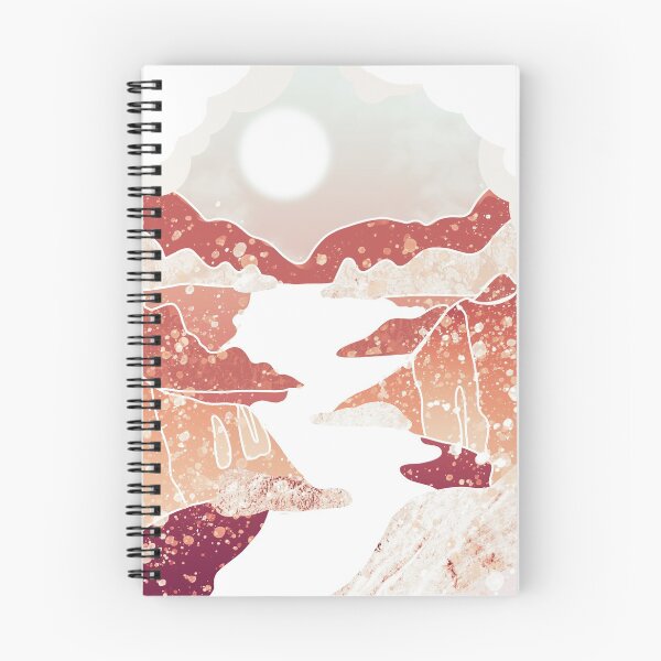 Item preview, Orange mountain landscape designed and sold by Catherine  Milchard.