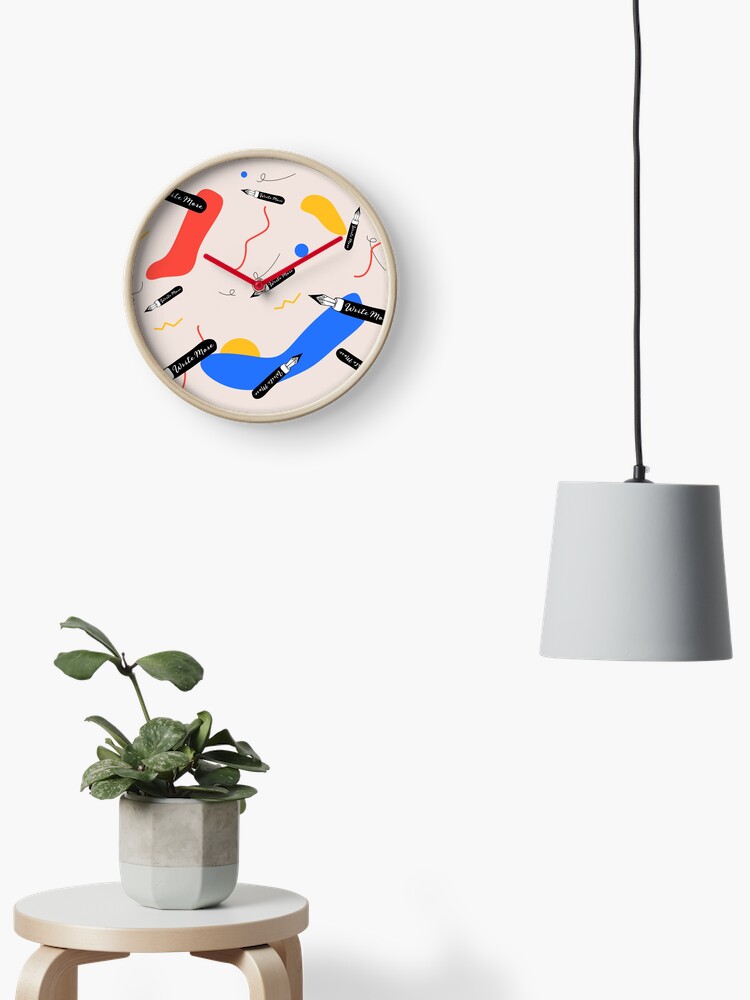Thumbnail 1 of 4, Clock, Write More designed and sold by BookSerf.