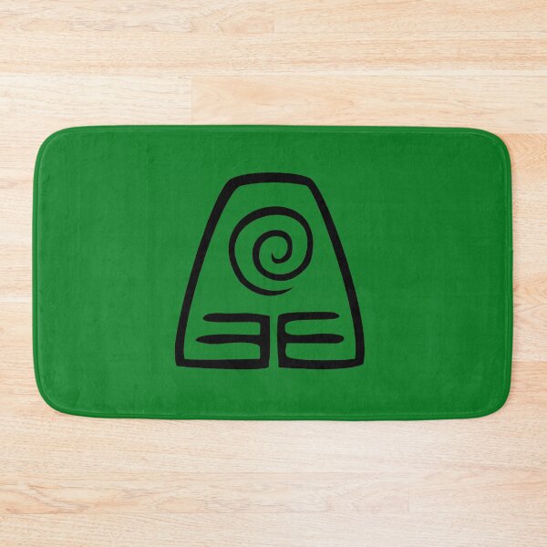 Item preview, Earth Kingdom Icon-green designed and sold by Friend of Frogs.