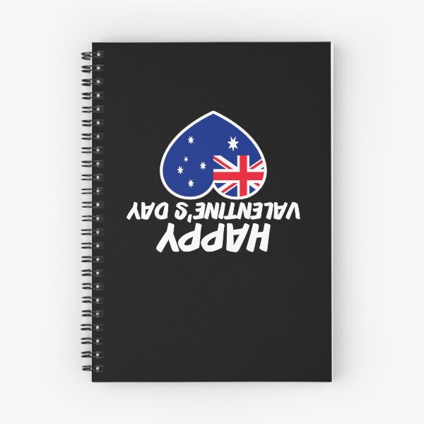Item preview, HAPPY VALENTINE'S DAY FROM AUSTRALIA, AUSTRALIA FLAG HEART designed and sold by TheFirstOne.