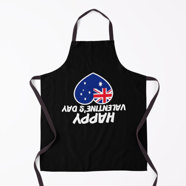 Item preview, HAPPY VALENTINE'S DAY FROM AUSTRALIA, AUSTRALIA FLAG HEART designed and sold by TheFirstOne.
