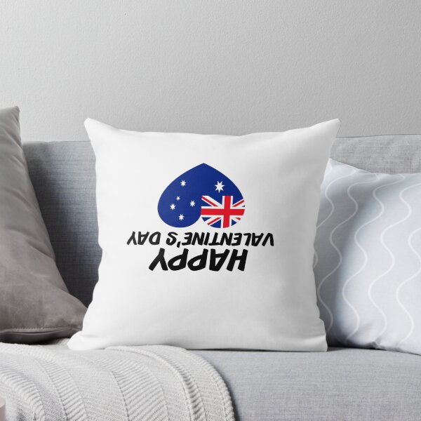 Item preview, HAPPY VALENTINE'S DAY FROM AUSTRALIA, AUSTRALIA FLAG HEART designed and sold by TheFirstOne.