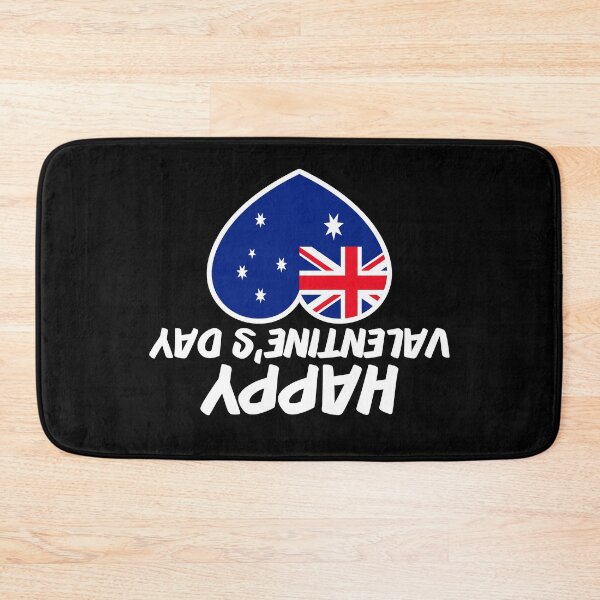 Item preview, HAPPY VALENTINE'S DAY FROM AUSTRALIA, AUSTRALIA FLAG HEART designed and sold by TheFirstOne.