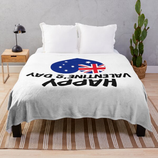 Item preview, HAPPY VALENTINE'S DAY FROM AUSTRALIA, AUSTRALIA FLAG HEART designed and sold by TheFirstOne.