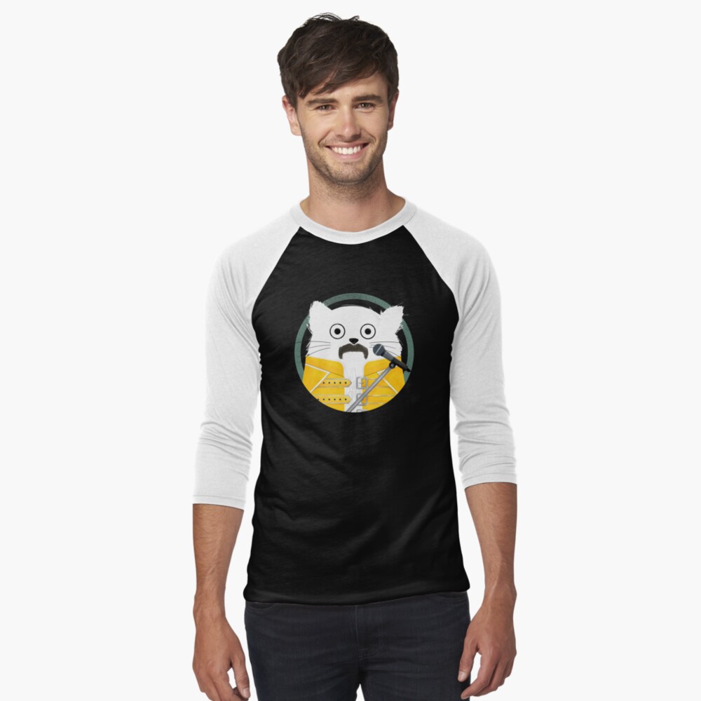 Item preview, Baseball ¾ Sleeve T-Shirt designed and sold by Doozal.