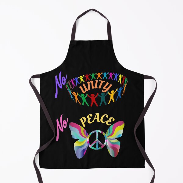 Item preview, No Unity No Peace-Colorful Text designed and sold by Trendi61.