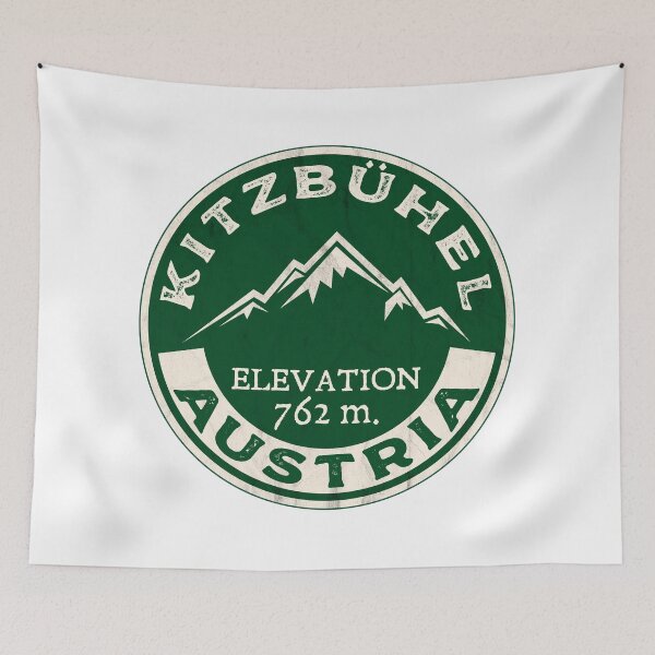 Item preview, Kitzbühel Austria Skiing Ski  designed and sold by DESTINATIONS DECAL.