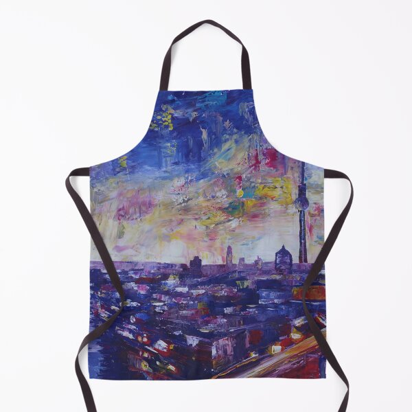 Item preview, Berlin Impressive Skyline at Night designed and sold by artshop77.