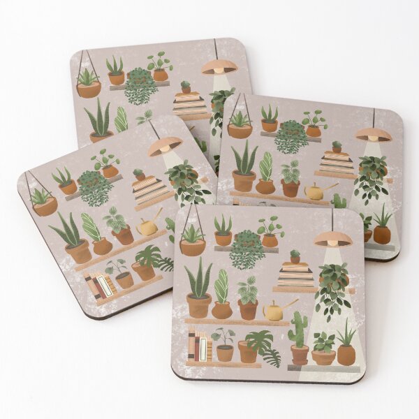 Item preview, Shelf of house plants  designed and sold by yeelengtan.