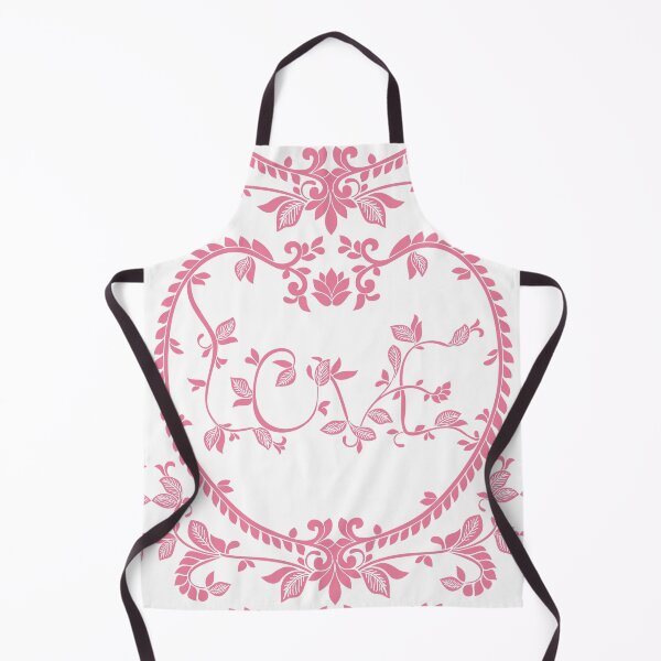 Item preview, Romantic, heart modern leaf motif with a vintage feel. designed and sold by FlamesandFrost.