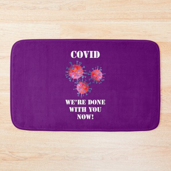 Item preview, WE'RE DONE WITH YOU! - white text designed and sold by janeynic.