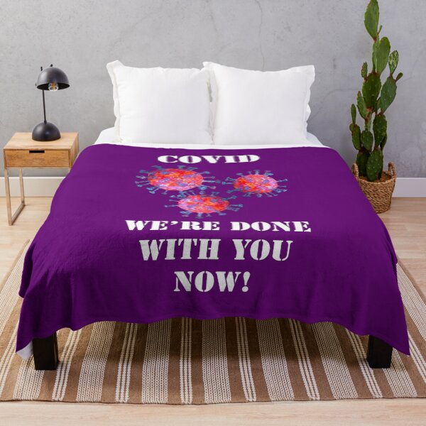 Item preview, WE'RE DONE WITH YOU! - white text designed and sold by janeynic.