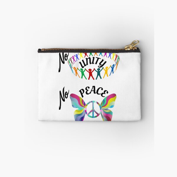 Item preview, No Unity No Peace-Black Text designed and sold by Trendi61.