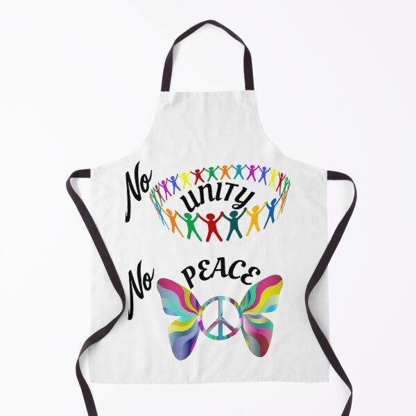 Item preview, No Unity No Peace-Black Text designed and sold by Trendi61.