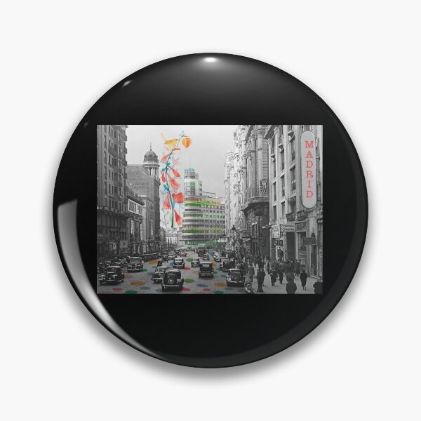 Item preview, Gran via Madrid sparks of color designed and sold by Gotafeeling.