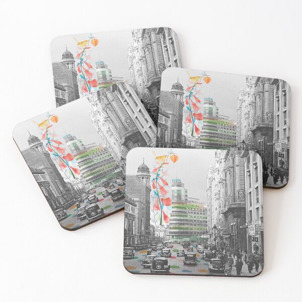 Item preview, Gran via Madrid sparks of color designed and sold by Gotafeeling.