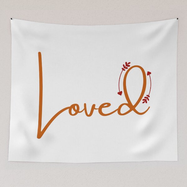 Item preview, Loved Positive Affirmation designed and sold by ArtIsSixthSense.