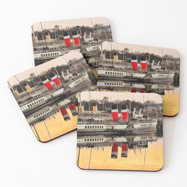 Item preview, Waverley Paddle Steamer at Dusk designed and sold by davidelder.