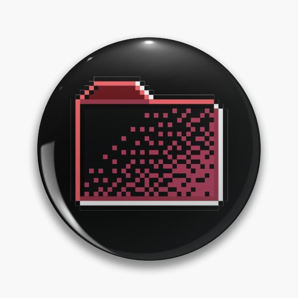 Item preview, Pixel Red Folder Icon designed and sold by da-ux-designer.