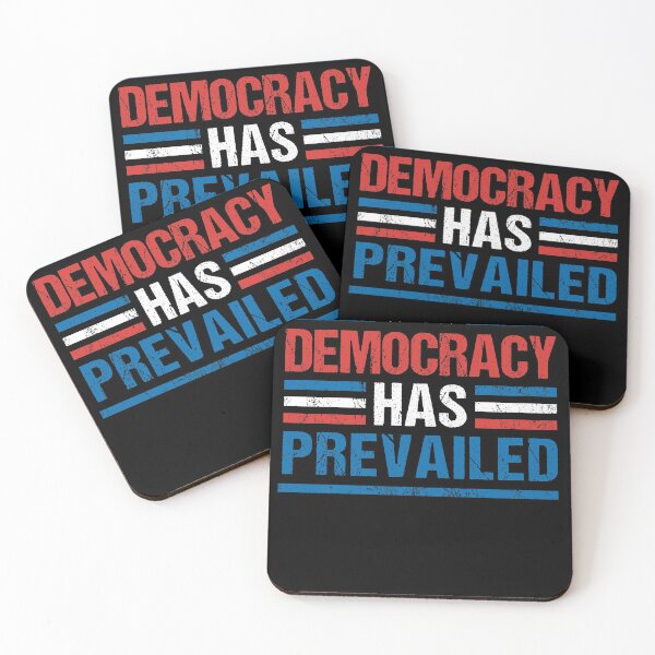 Item preview, Democracy has Prevailed Biden Inaugural Speech designed and sold by MariusMunteanu.