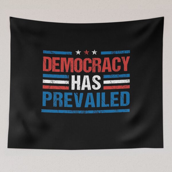 Item preview, Democracy has Prevailed Biden Inaugural Speech designed and sold by MariusMunteanu.