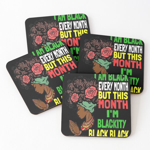 Item preview, I Am Black Every Month But This Month Im Black Black designed and sold by ADAMANDREWSAU.