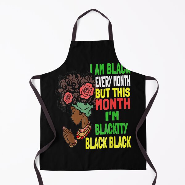 Item preview, I Am Black Every Month But This Month Im Black Black designed and sold by ADAMANDREWSAU.