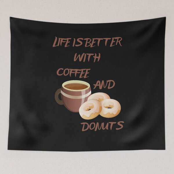 Item preview, Life Is Better With Coffee And Donuts designed and sold by Carquest61.