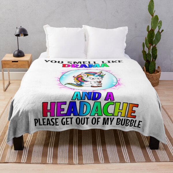 Item preview, You Smell Like Drama Cute Unicorn designed and sold by Barbaroot.