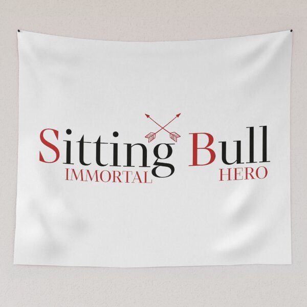 Item preview, Sitting Bull immortal hero designed and sold by ivanvenerucci.