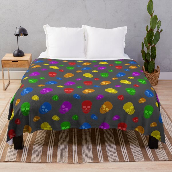 Item preview, colorful skulls designed and sold by ZiphGames.