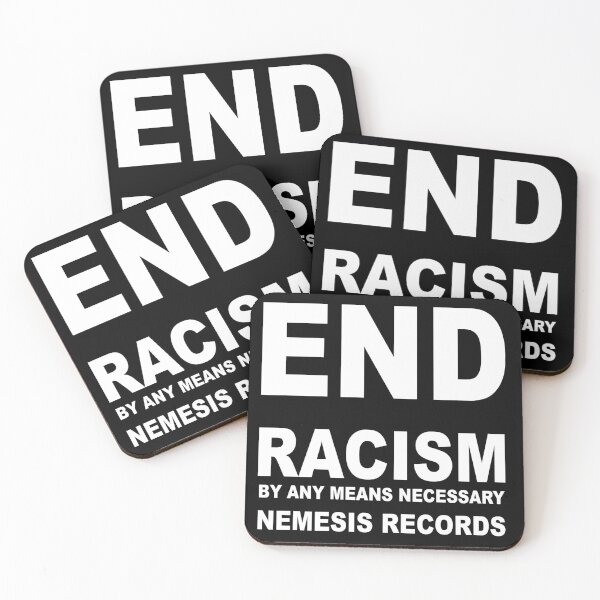 Item preview, END RACISM - END RACISM BY ANY MEANS NECESSARY NEMESIS RECORDS designed and sold by HINDAM4U.