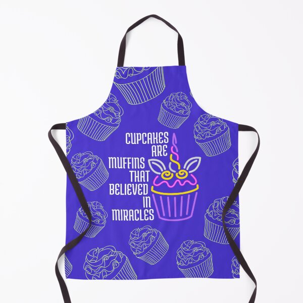 Item preview, CUPCAKES ARE MUFFINS THAT BELIEVED IN MIRACLES. designed and sold by InducTees.