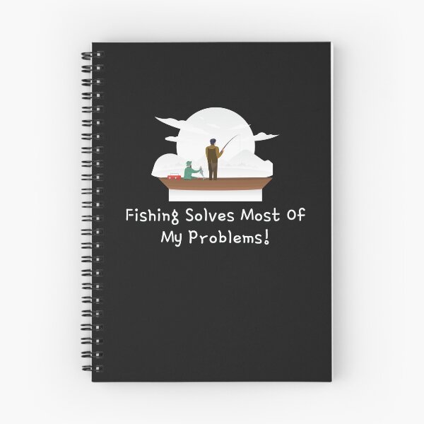 Item preview, Fishing solves most of My Problems Design designed and sold by mzakarya.