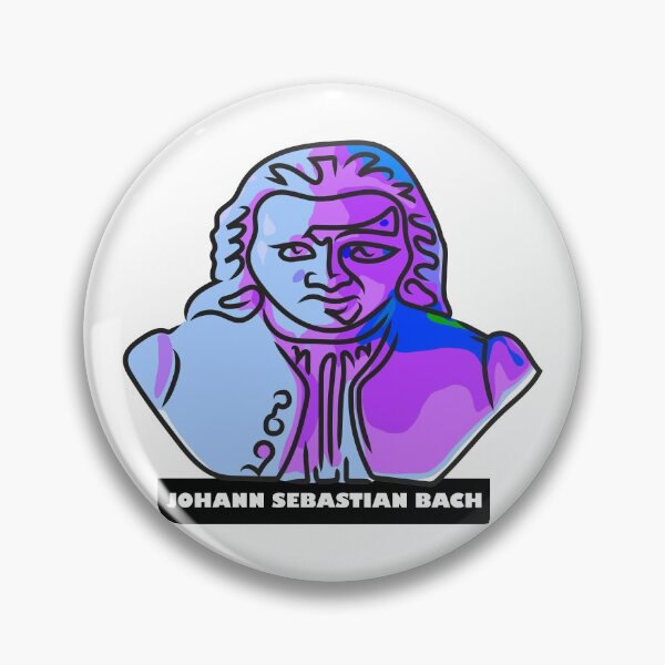Item preview, Portrait of the composer Bach designed and sold by Xdelacra.