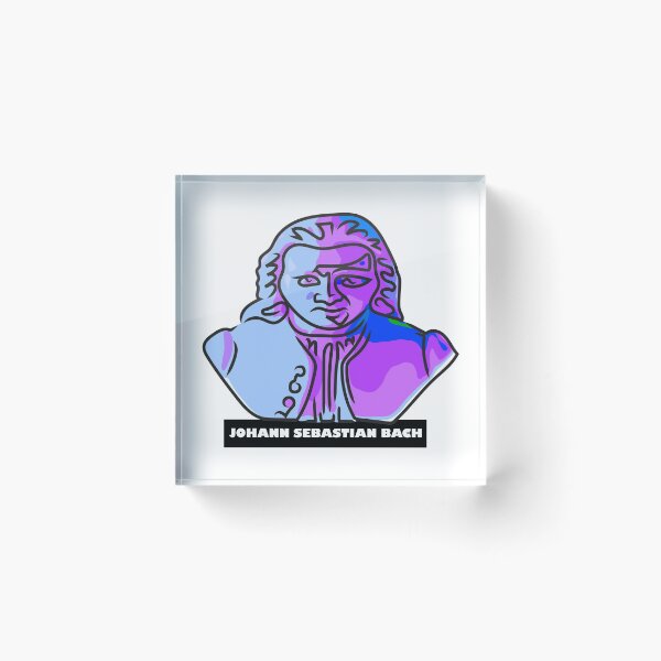 Item preview, Portrait of the composer Bach designed and sold by Xdelacra.