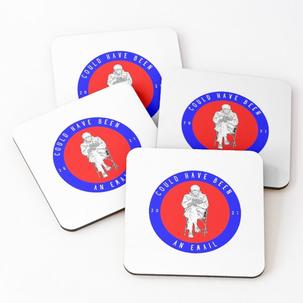 Item preview, Could Have Been An Email Bernie Sanders Mittens 2021 Drawing designed and sold by Auto-Prints.