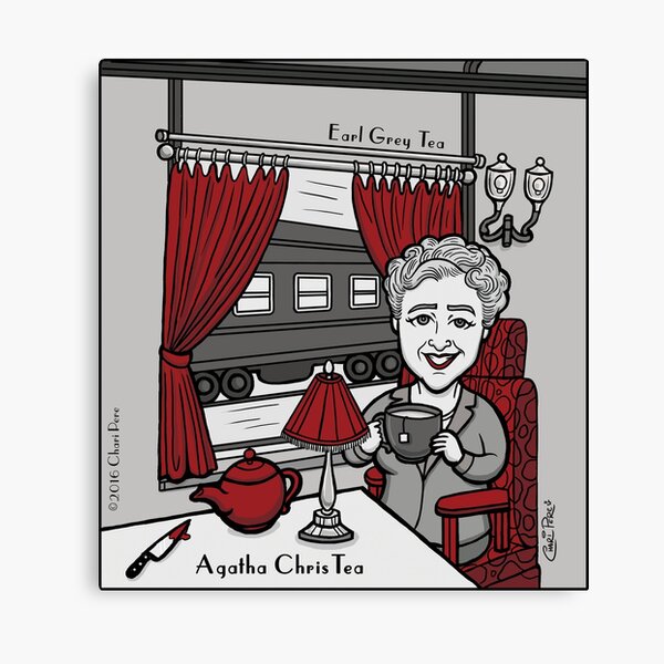 Agatha ChrisTea Lienzo