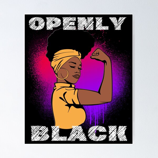 Item preview, Openly Black Black Pride designed and sold by IntegrityDesign.