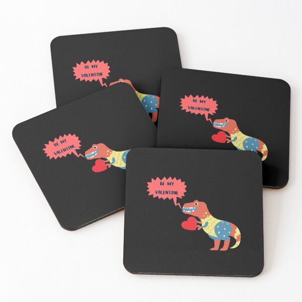 Item preview, Dinosaur Be My Valentine designed and sold by kocakashop.