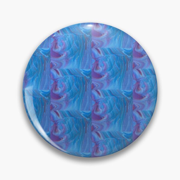 Item preview, Feather of Illusion: Abstract Blue and Purple Fluid Art designed and sold by Sunshine’s Treasures & Art.
