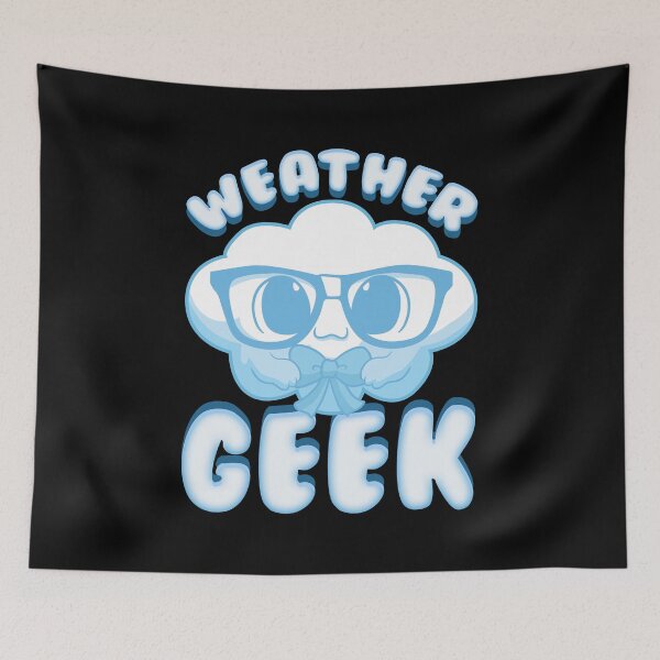 Item preview, Cute Weather Geek Future Meteorologist Nerdy Cloud designed and sold by perfectpresents.