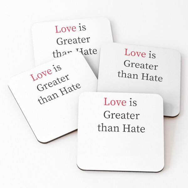 Item preview, Love Is Greater Than Hate designed and sold by Stella Clue.