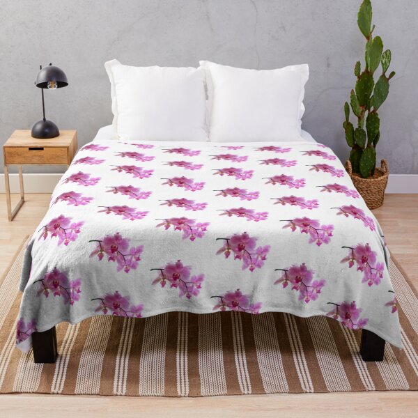 Item preview, Orchid pillow designed and sold by Kritzel-Claudi.