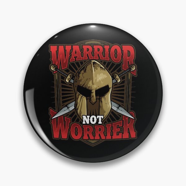 Item preview, Warrior Not A Worrier Inspirational Mindset designed and sold by perfectpresents.