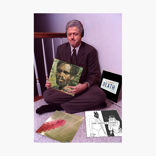 Noided Clinton Photographic Print