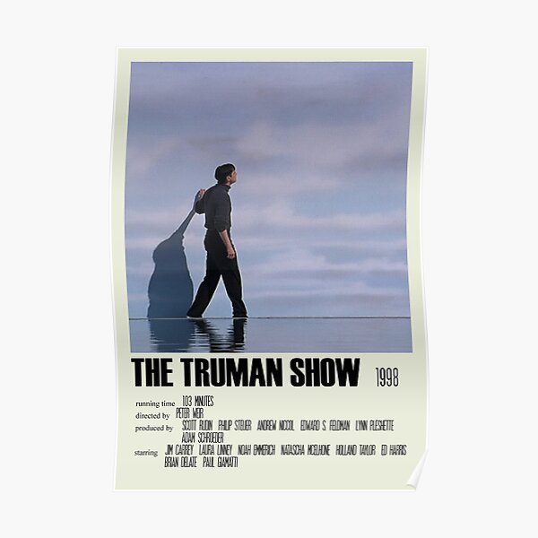 The Truman Show Alternative Poster Art Movie Large (4) Poster