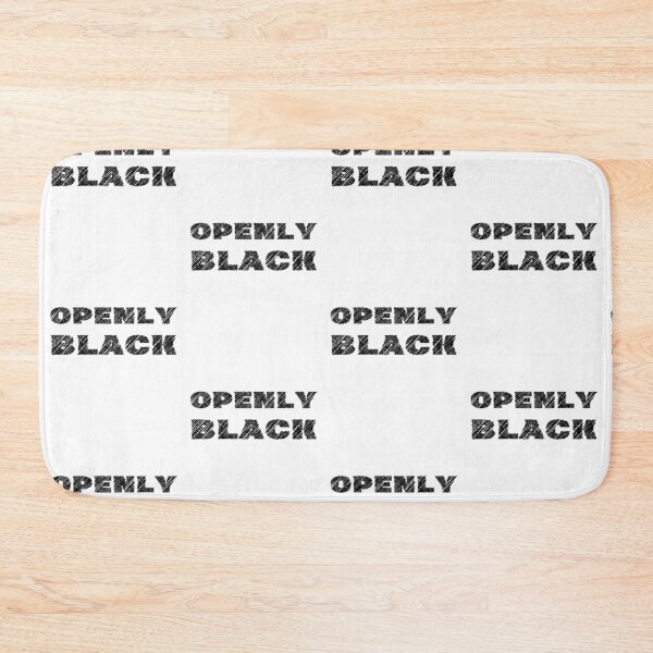 Item preview, Openly Black Text Black Pride designed and sold by IntegrityDesign.