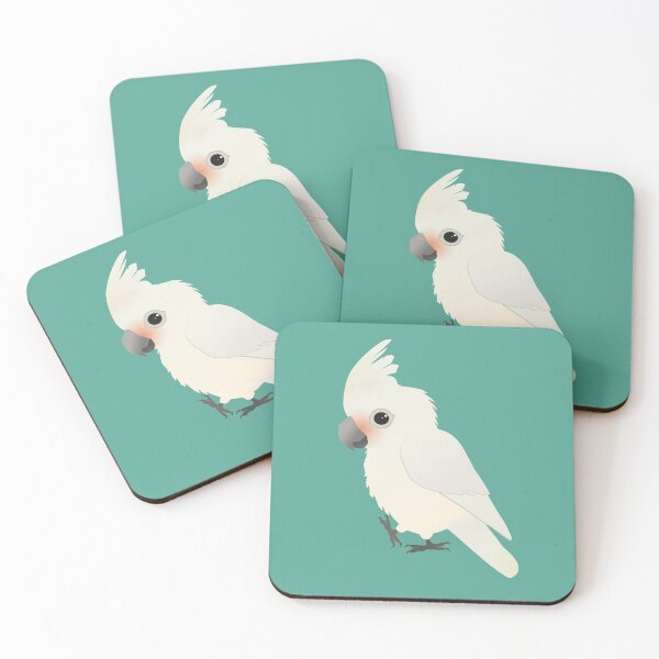 Item preview,   Goffin' s cockatoo digital illustration  designed and sold by Bwiselizzy.